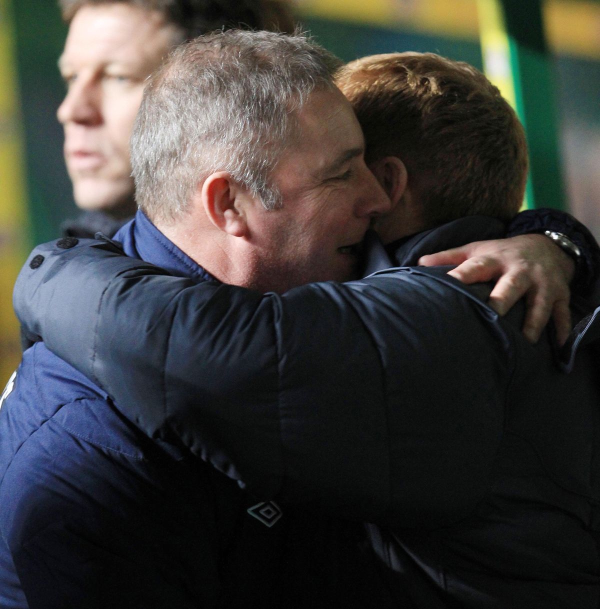 Ally McCoist, left, feels leaving Celtic is the right thing for Neil Lennon