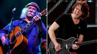 David Crosby has apologized for Eddie Van Halen remarks