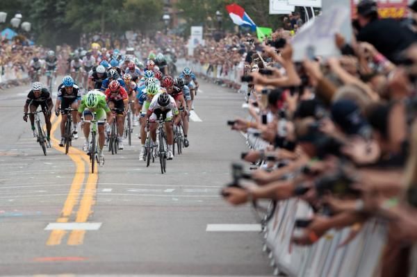 The race comes to the line in Breckenridge.