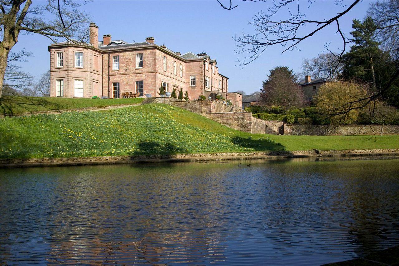 Swythamley Hall, Staffordshire, for sale at £1.55 million.