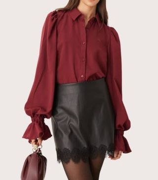 Image of red blouse