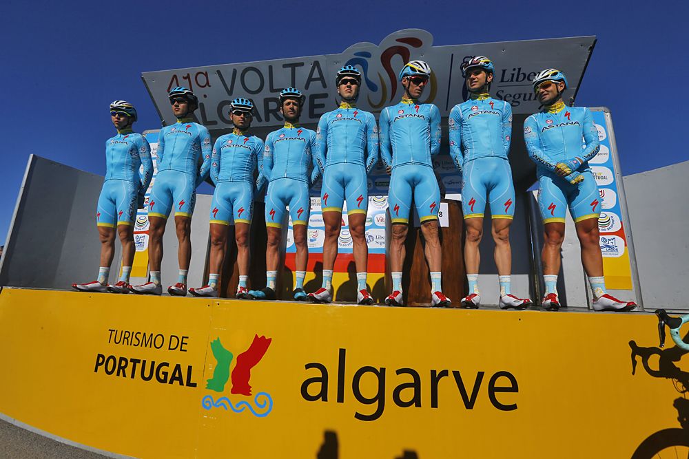 Team Astana ready to start the Volta ao Algarve