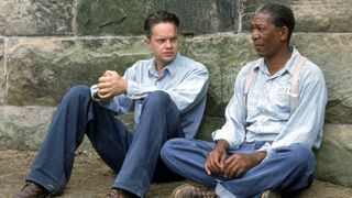 Tim Robbins and Morgan Freeman in The Shawshank Redemption