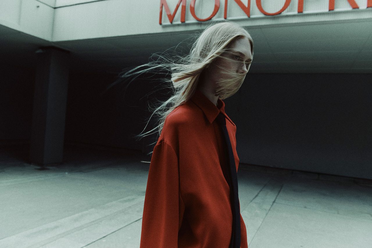 Fashion film Valentino dress on Paris street