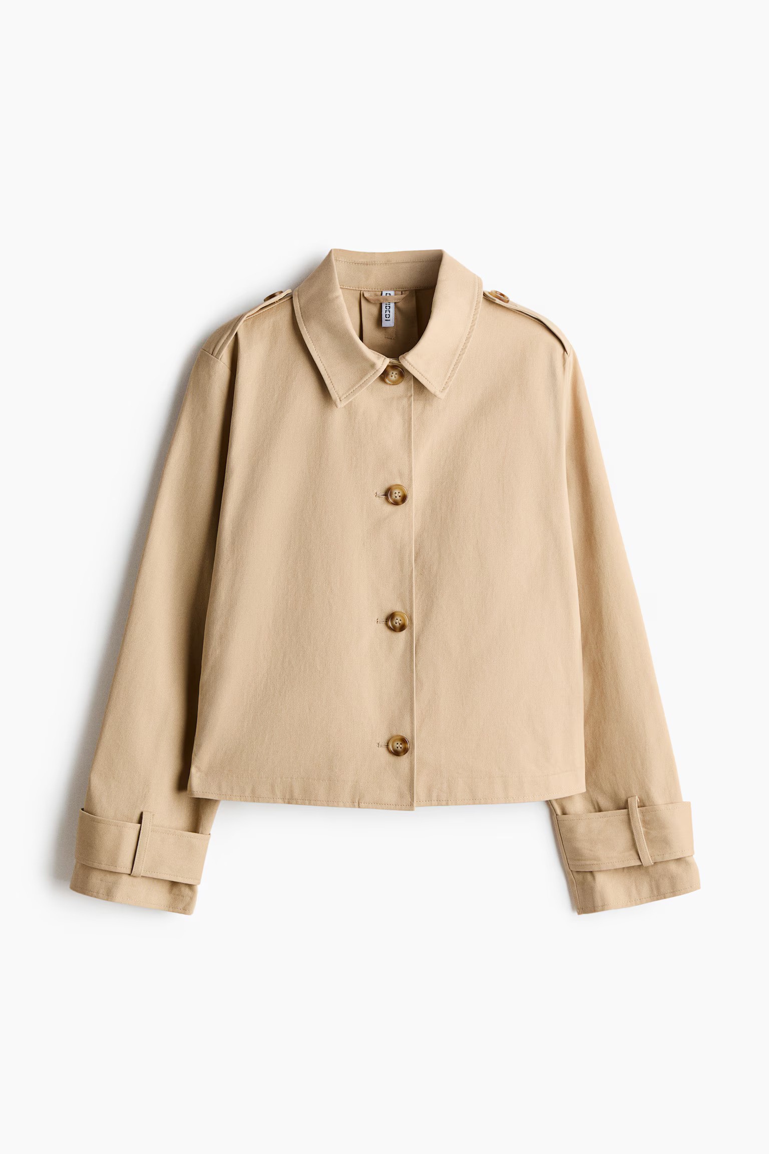 H&amp;amp;M, Trench-Look Cotton Jacket