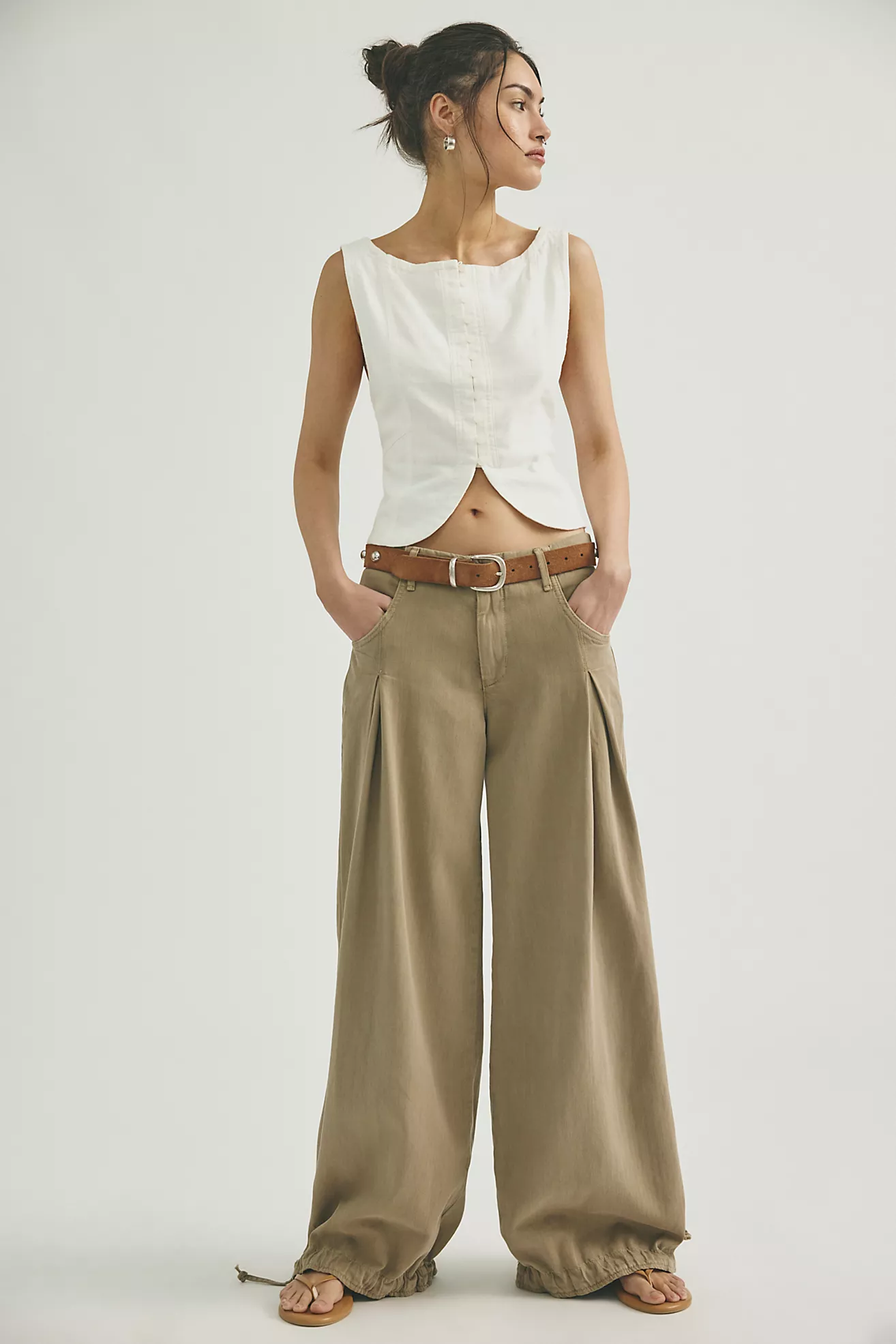 We the Free Essential Lotus Balloon Jeans