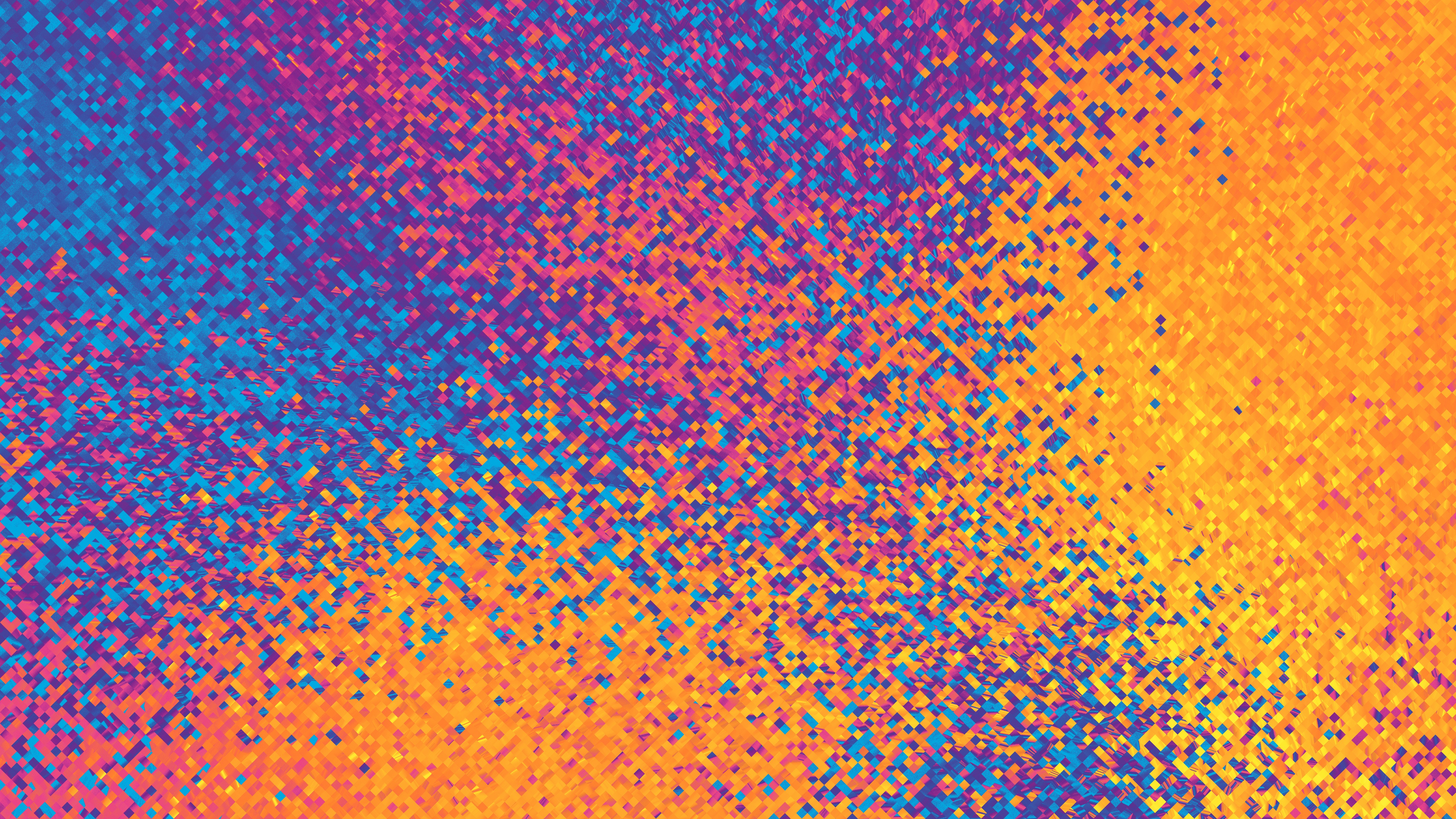 An artist&#039;s illustration of particles moving inside a box.