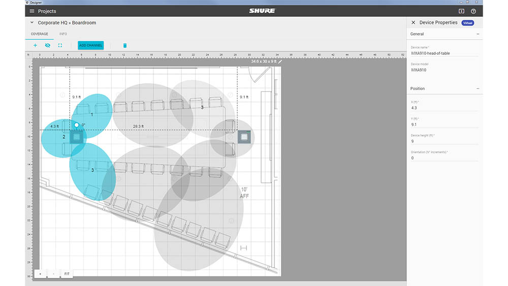 Shure Debuts Designer System Configuration Software for Microflex Advance