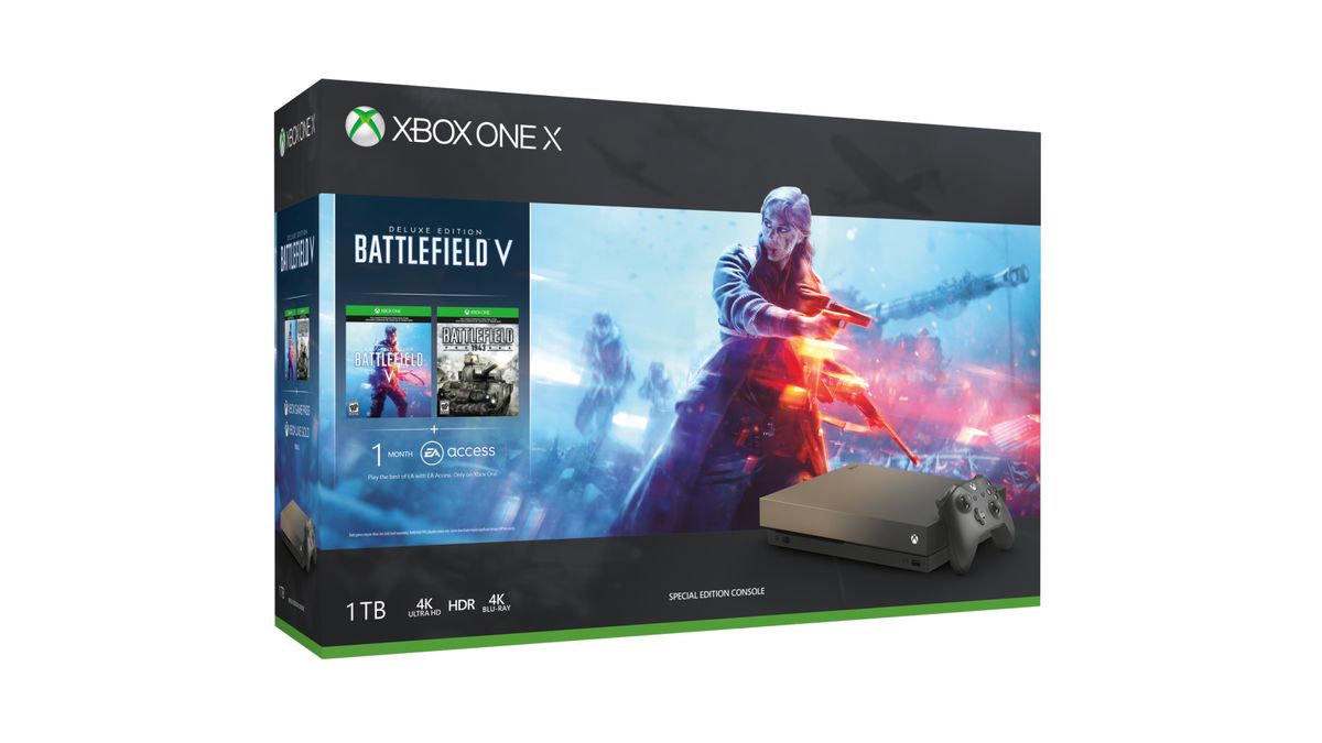 A special edition Xbox One X with 2 games and EA Access for £379? The
