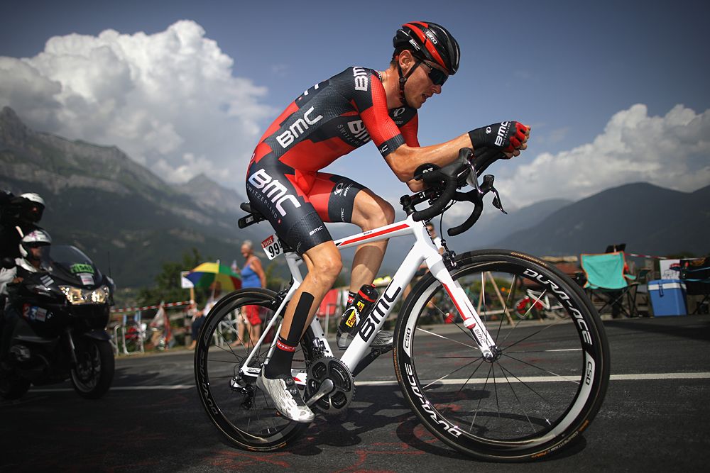 Tejay van Garderen (BMC) took it easy in the TT