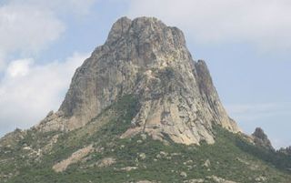 Pena de Bernal Monolith in Mexico