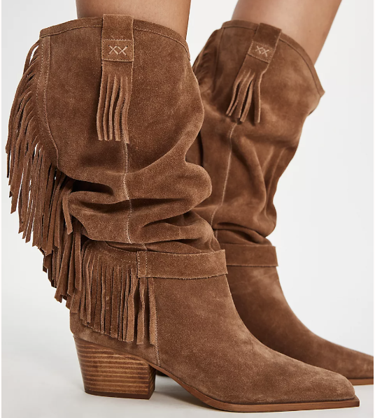 Faith Fringe Western Boots