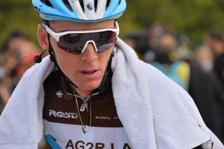 Romain Bardet after the finish of stage 6 at the Tour de France