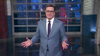 Stephen Colbert apologizes to Trump, kind of