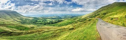 Gospel Pass, Black Mountains, Powys, Wales, United Kingdom