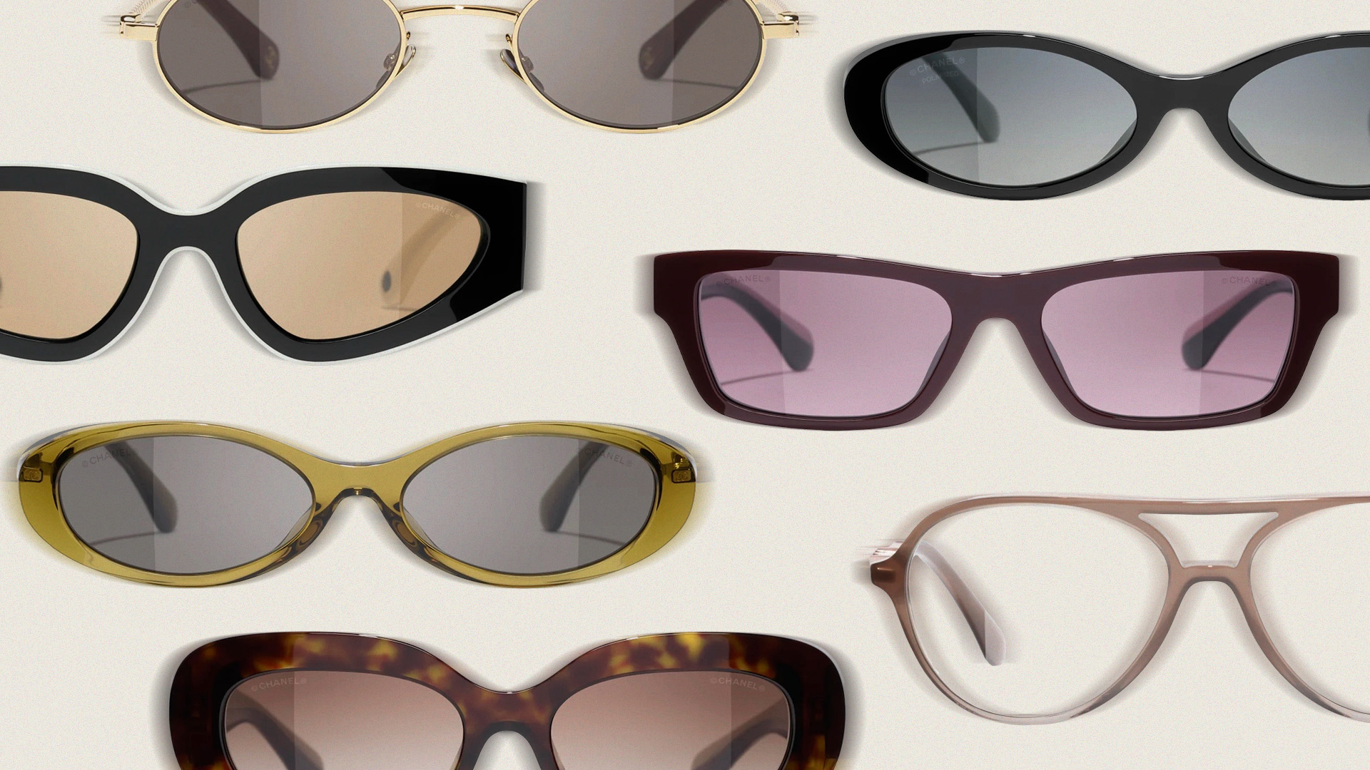 Chanel Eyewear Collage