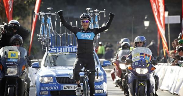 Lars Peter Nordhaug (Sky) gets his first win since 2009