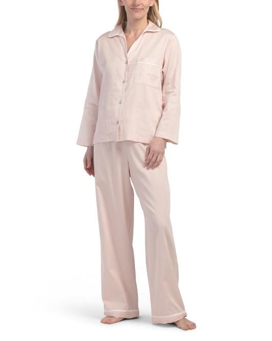 Natori, Collar Pajama Set