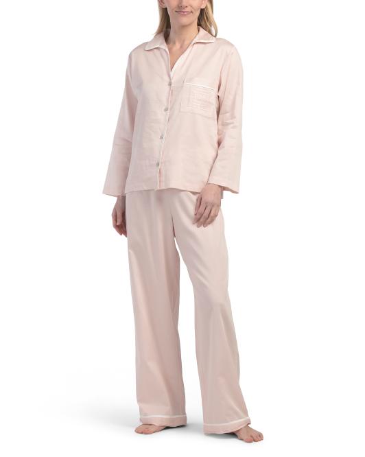 Natori, Collar Pajama Set