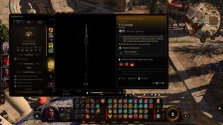 Baldur's Gate 3 Legendary item - Shar's Spear of Evening