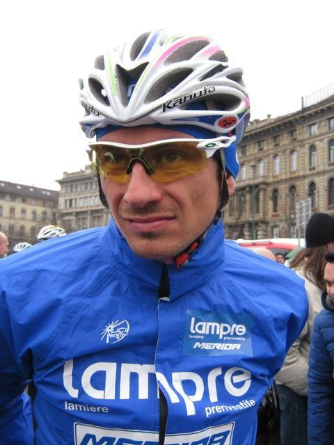 Former race winner Filippo Pozzato (Lampre)