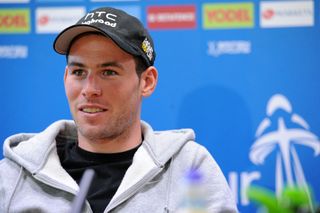 Mark Cavendish in press conference, Tour of Britain 2011, press conference/warm-up