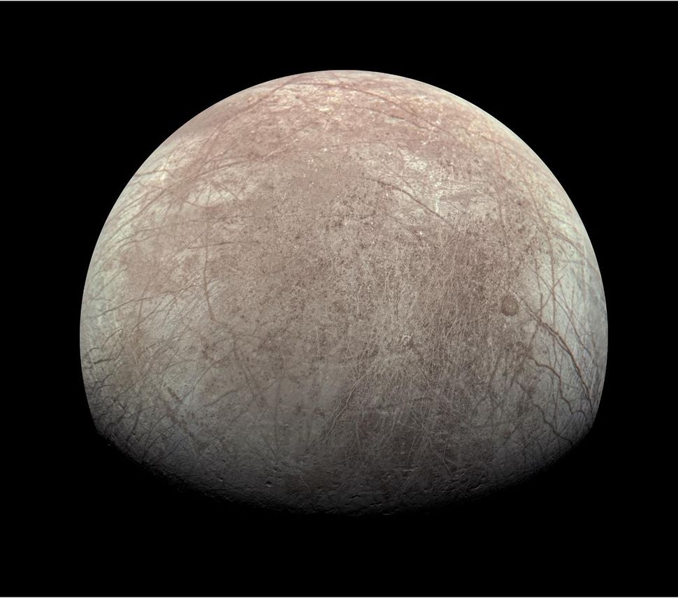 gelada Europa de Júpiter