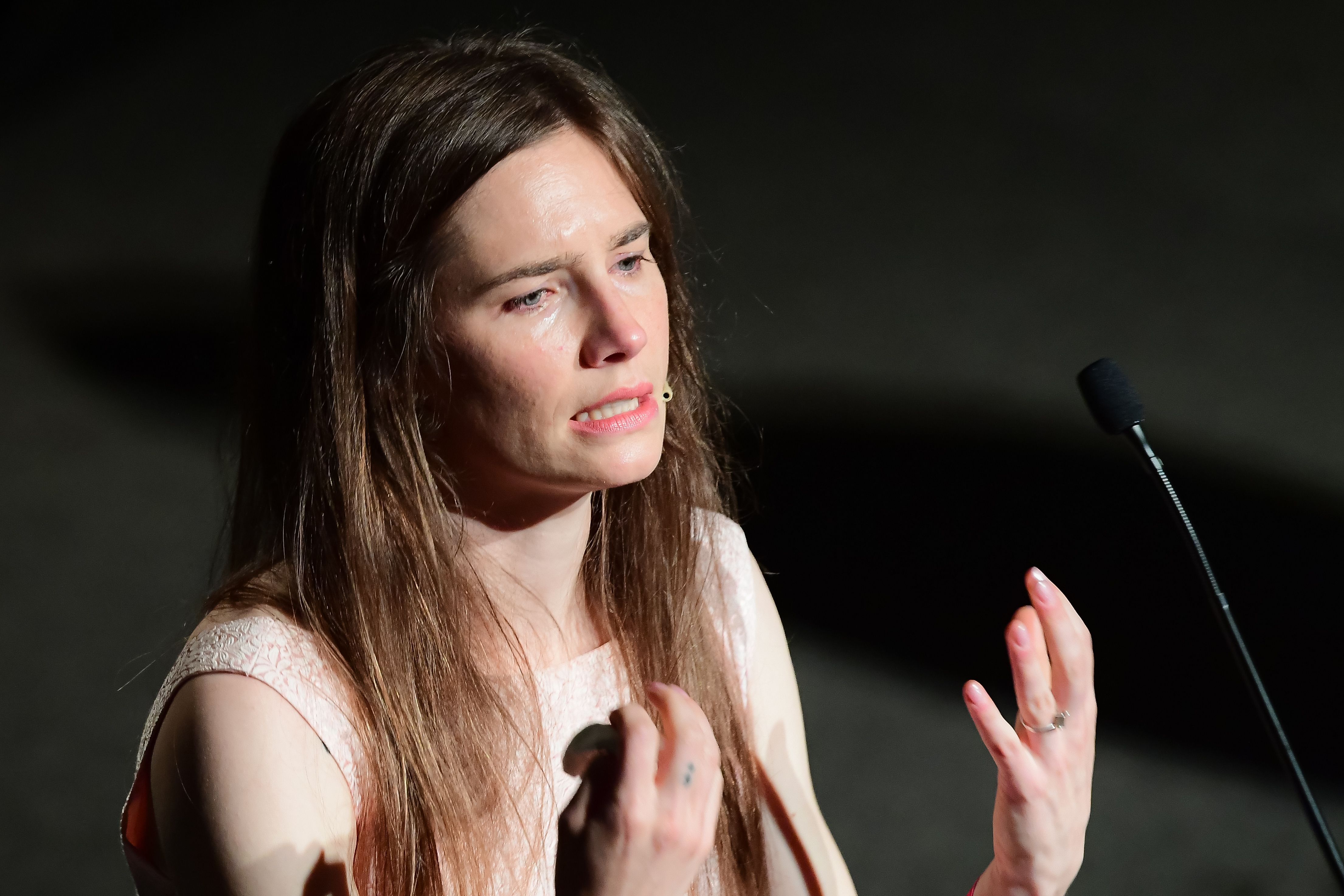 The real Amanda Knox.