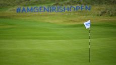 An Amgen Irish Open flag 