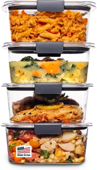 Rubbermaid Brilliance BPA Free Airtight Food Storage