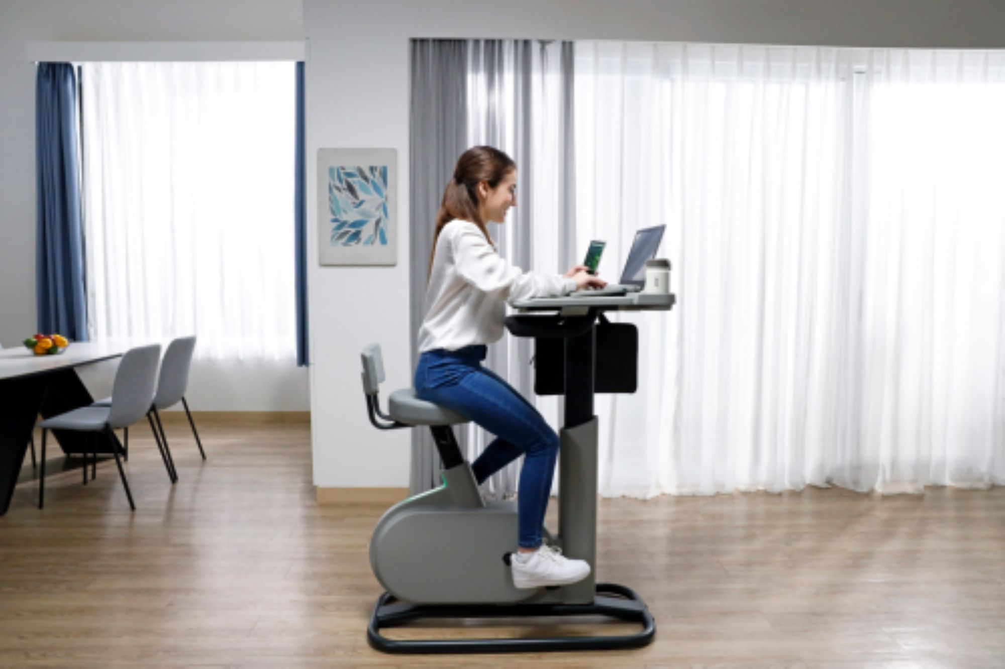 Bike desk