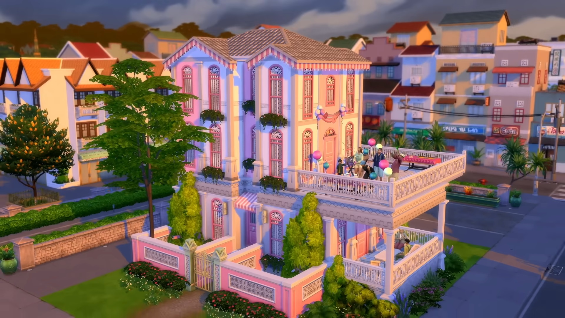 I'm thrilled that Sims 4 builders are already sharing the most adorable townhomes ahead of the For Rent expansion