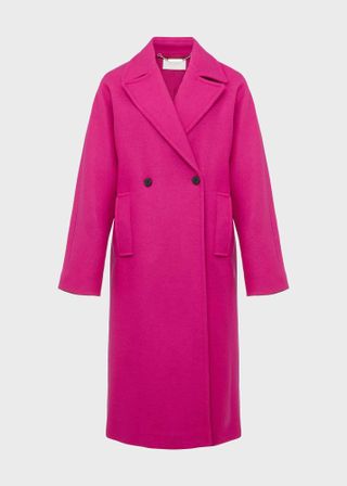 Hobbs hot pink coat