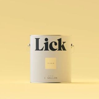 lick yellow paint