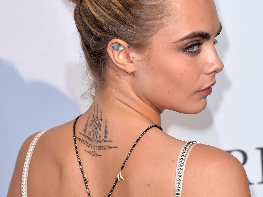 cara delevingne tattoo