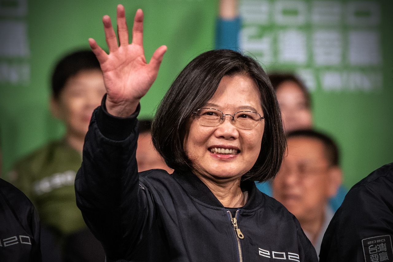 Tsai Ing Wen. 