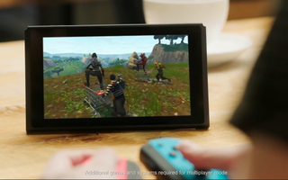 Fortnite on Switch. Credit: Nintendo/Epic Games
