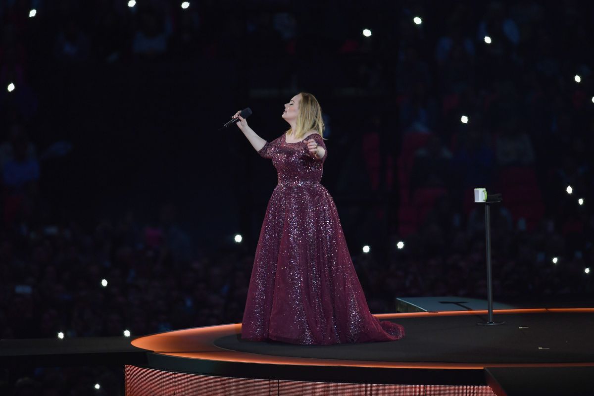 An Audience With Adele — Adele performing at Wembley Stadium