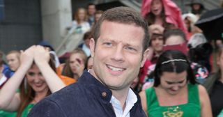 Dermot O'Leary in Dublin for 2016 auditions of The X Factor