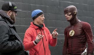 Tom Cavanagh Barry Allen Director The Flash