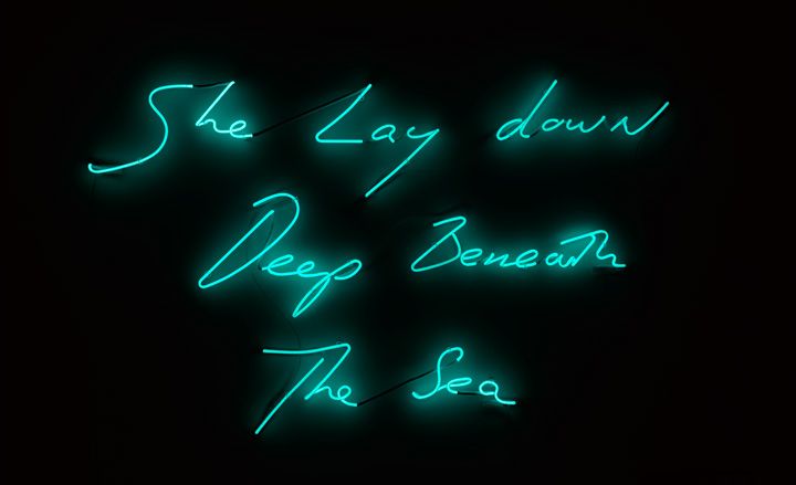 neon wordings artwork