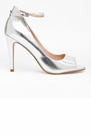 French Connection Metallic Heels, £99