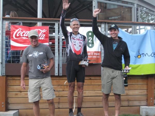 2011 Park City Point to Point Master's podium