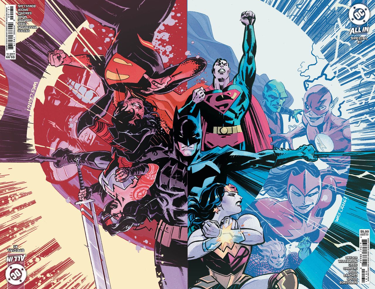 Covers for DC All In Special #1.