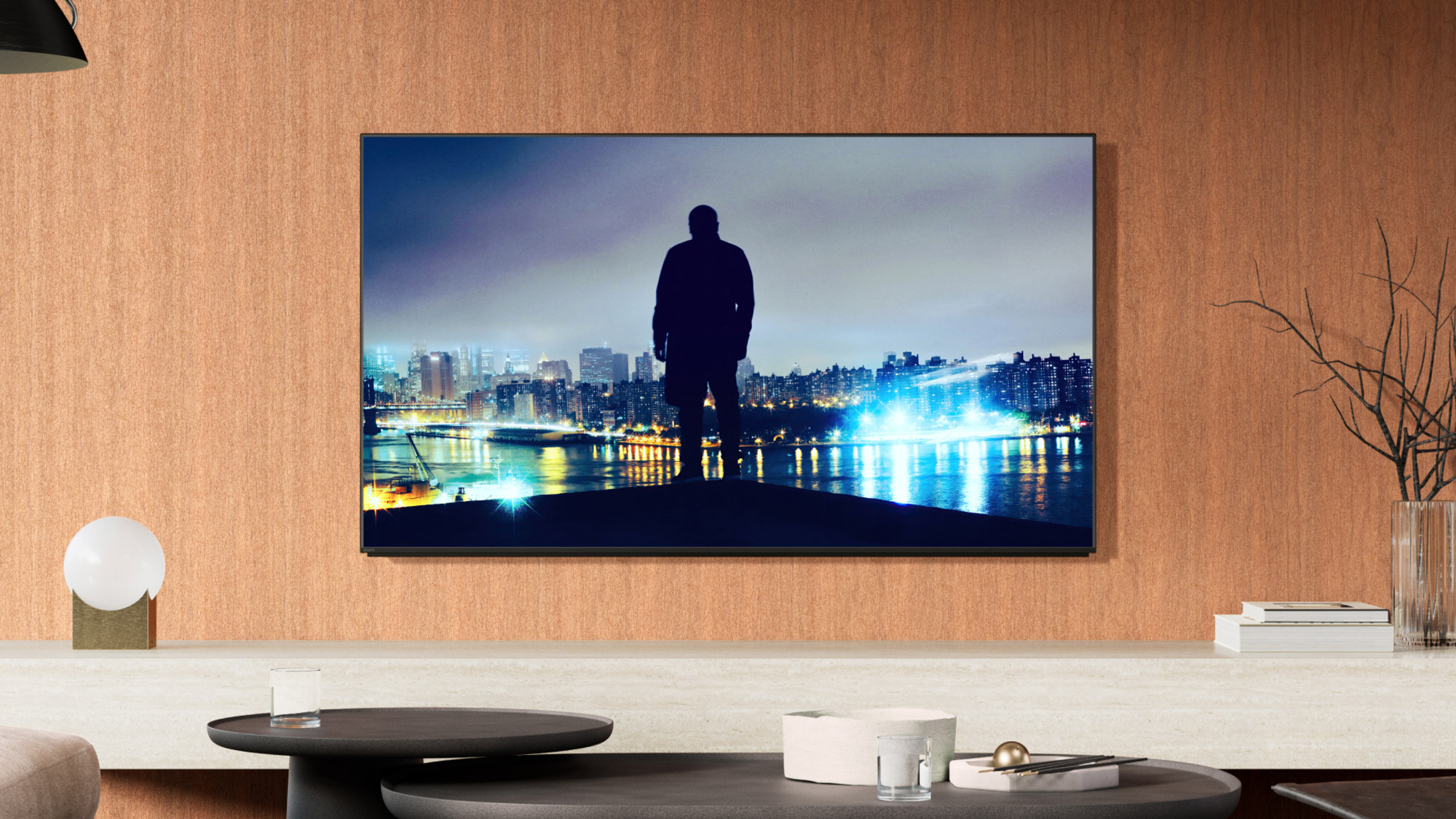 Sony Bravia 8 II mounted on a wall