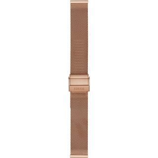 Fossil Stainless Steel mesh watch band rose gold