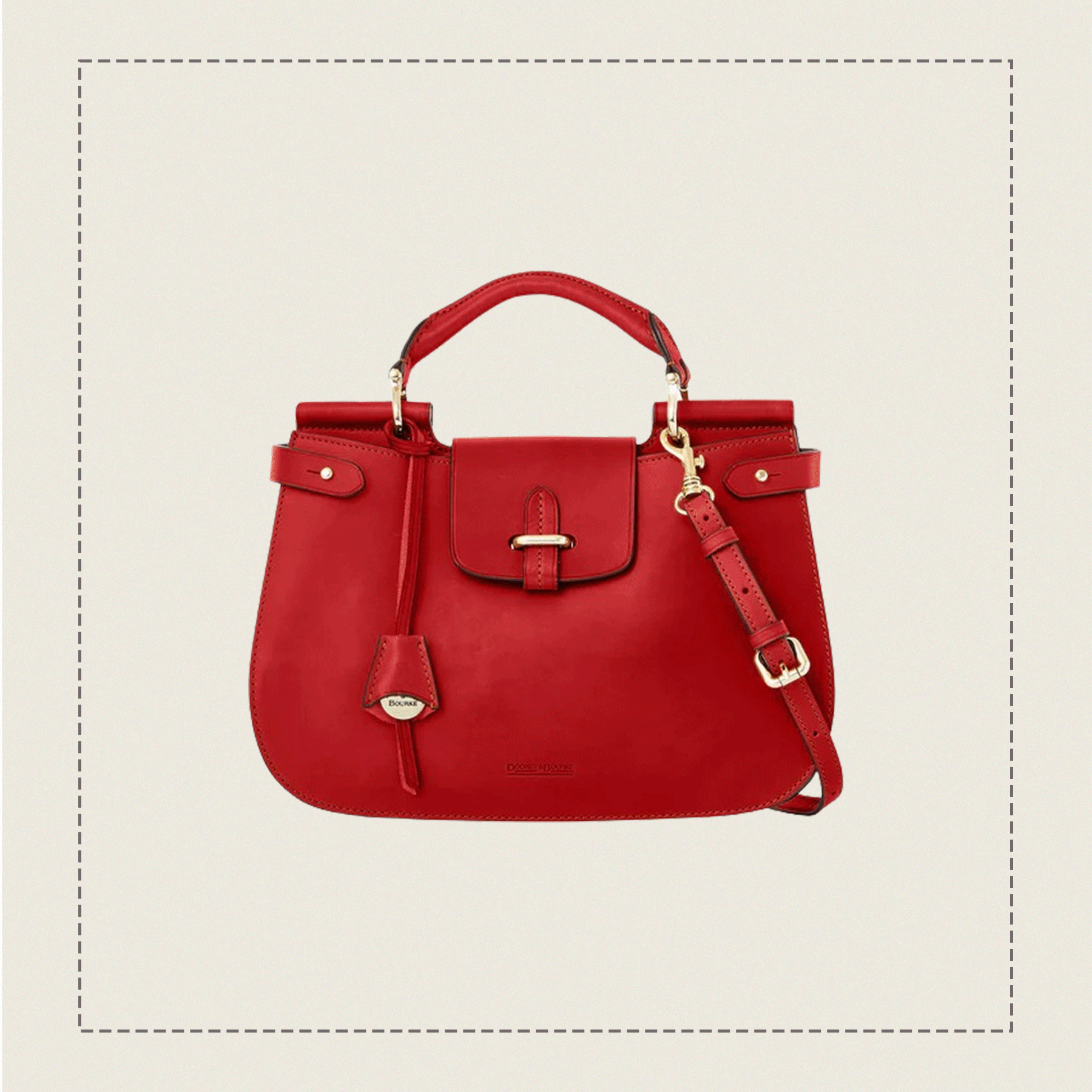 Image of Leather Bag From Dooney 
Bourke