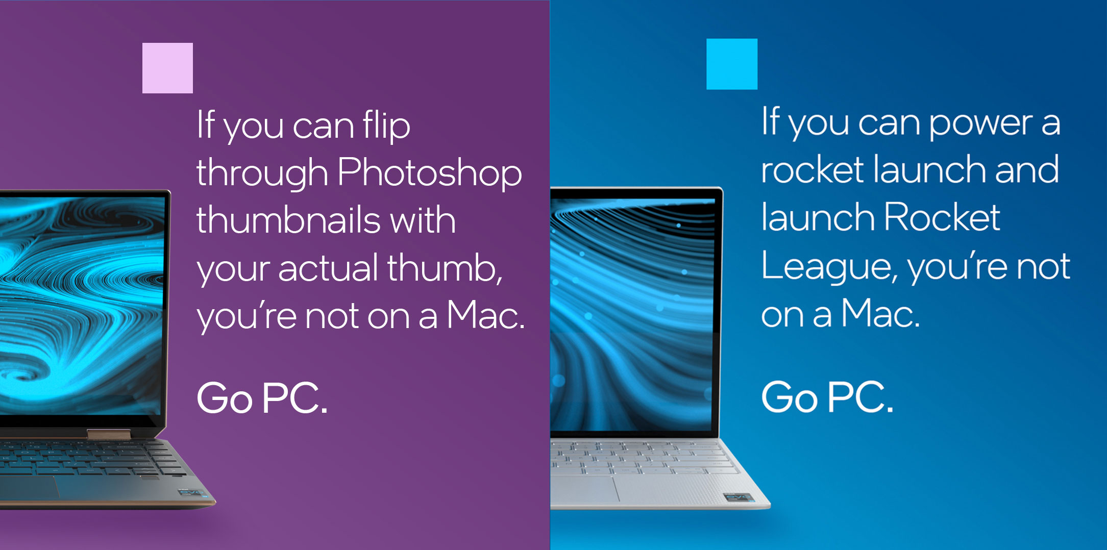 Intel's ads