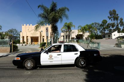 LAPD cruiser.