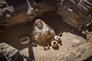 Nazca human sacrifice.